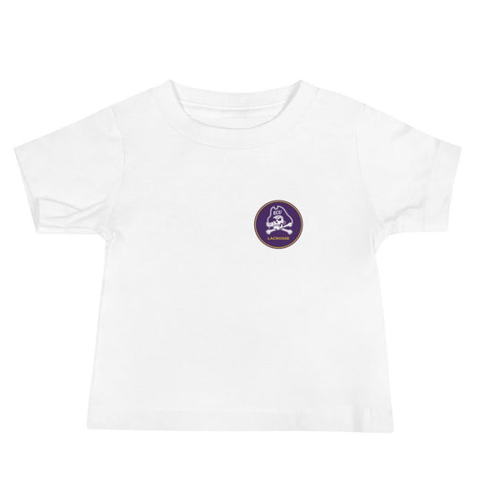 Performance | Baby T-Shirt | ECU Club Womens Lacrosse | Badge Logo