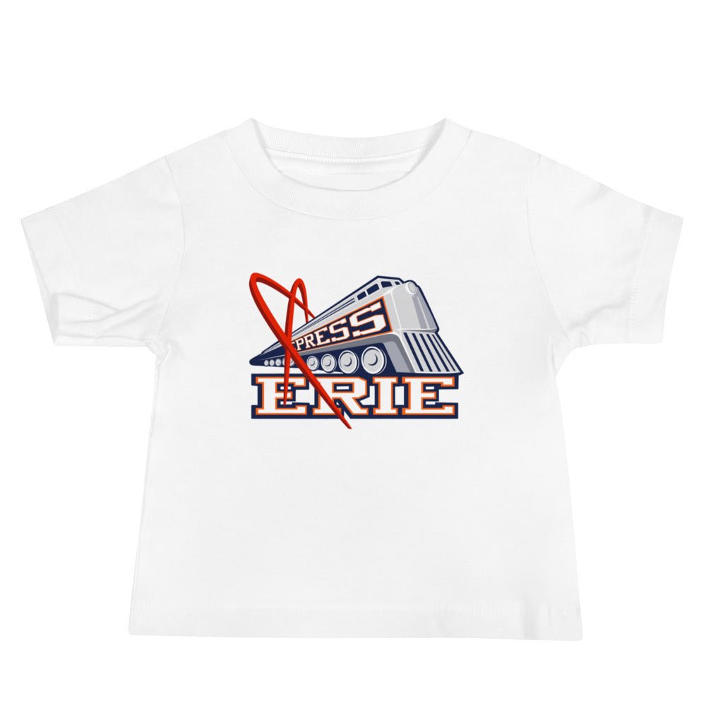 Performance | Baby T-Shirt | Erie Express Football | Locomotive Logo