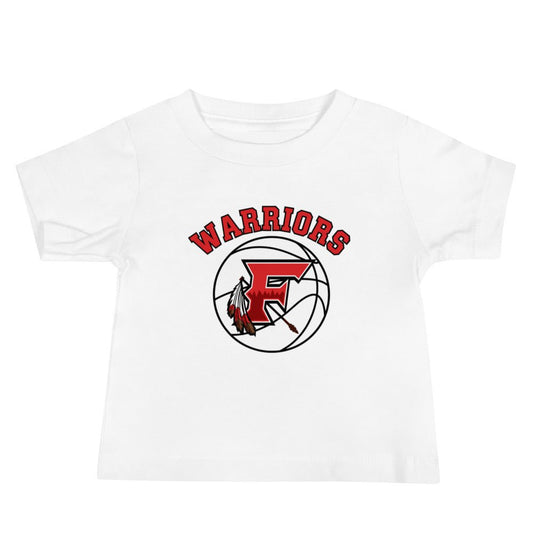 Performance | Baby T-Shirt | Fallbrook Basketball | Warriors Logo