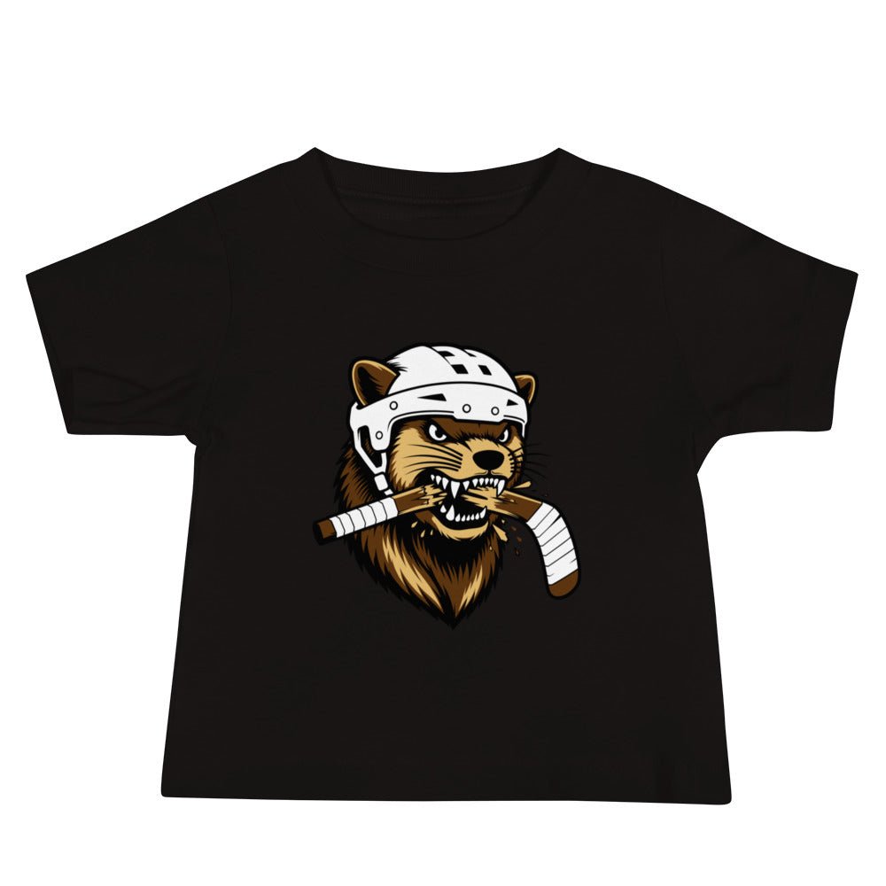 Performance | Baby T-Shirt | Fighting Mongooses Hockey Club | Mascot Logo
