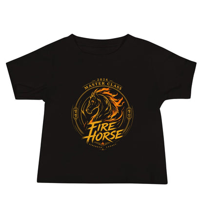 Performance | Baby T-Shirt | Fire Horse Masters | Crest Logo