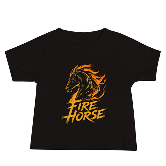 Performance | Baby T-Shirt | Fire Horse Masters | Emblem Logo