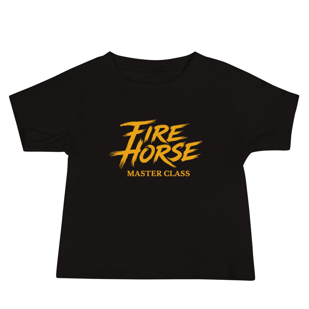 Performance | Baby T-Shirt | Fire Horse Masters | Modern Script Logo