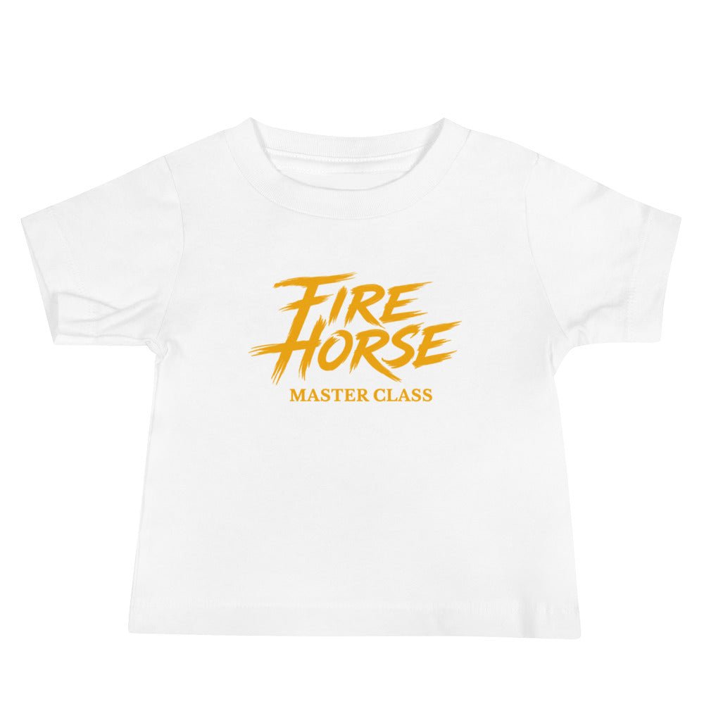 Performance | Baby T-Shirt | Fire Horse Masters | Modern Script Logo