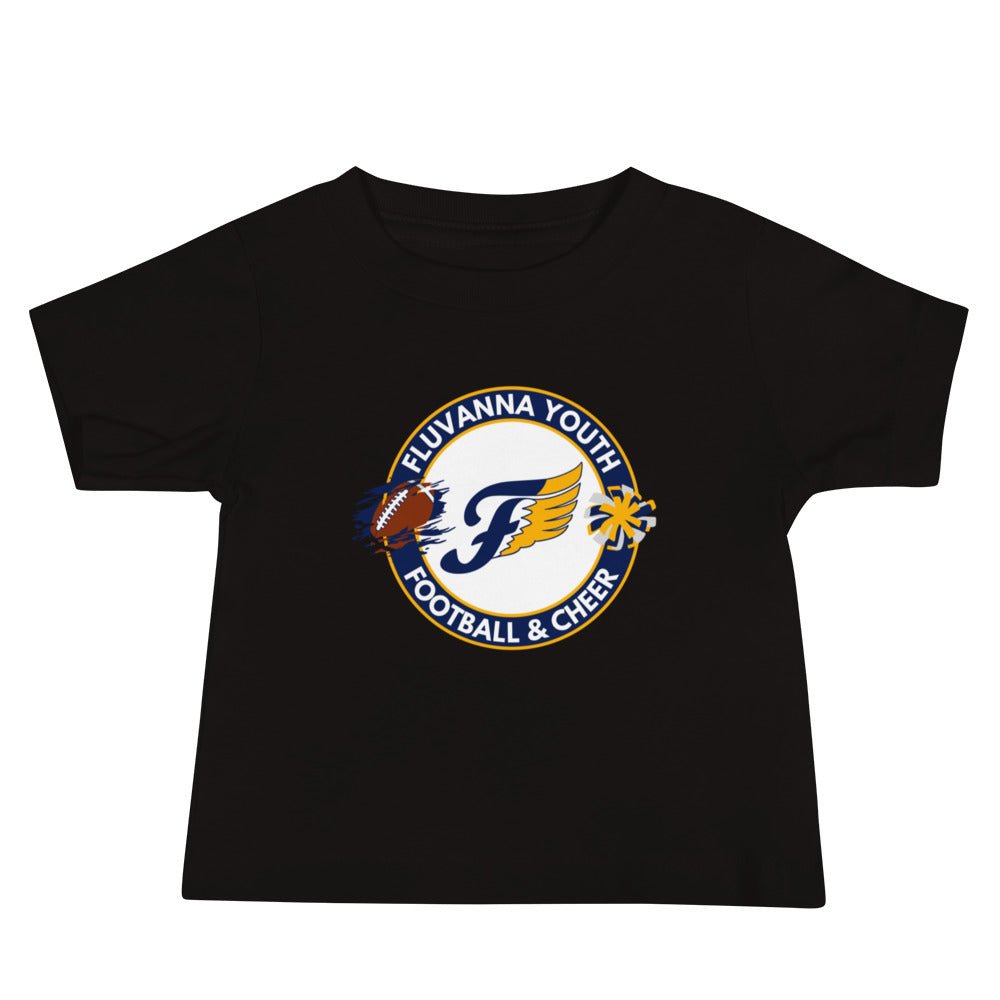 Performance | Baby T-Shirt | Fluvanna Youth Football and Cheer | Badge Logo