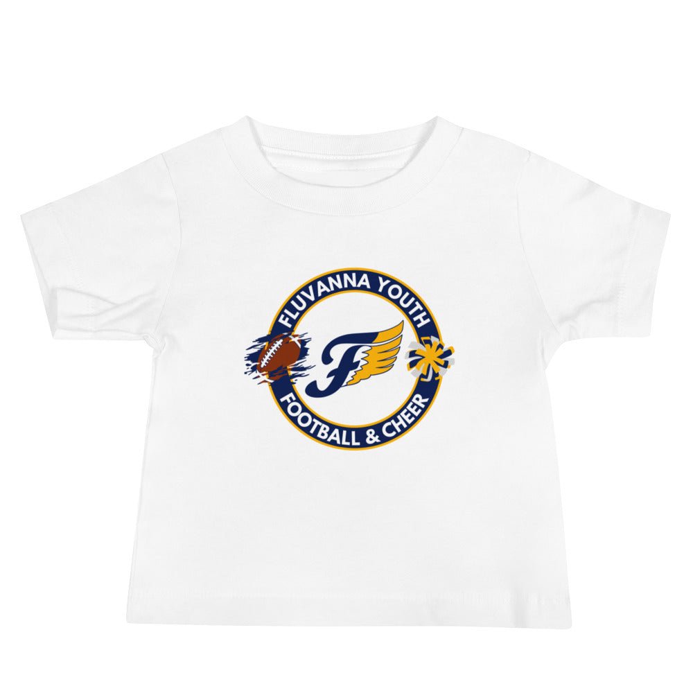 Performance | Baby T-Shirt | Fluvanna Youth Football and Cheer | Badge Logo