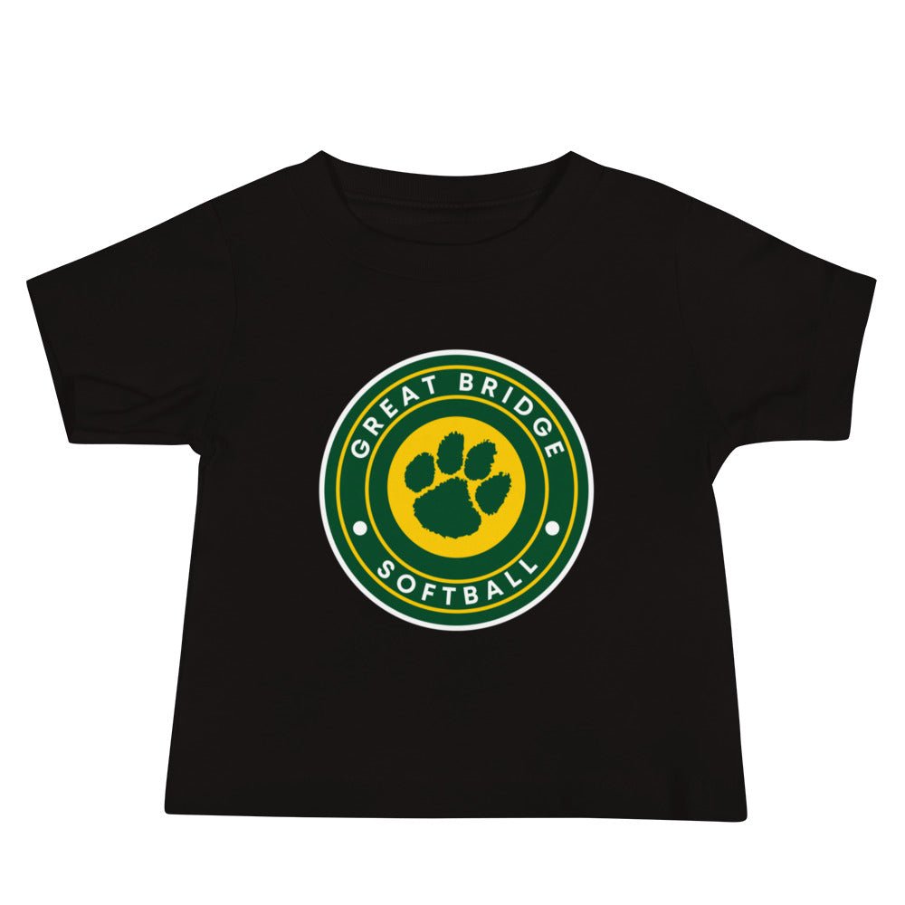 Performance | Baby T-Shirt | Great Bridge Softball Booster | Badge Logo