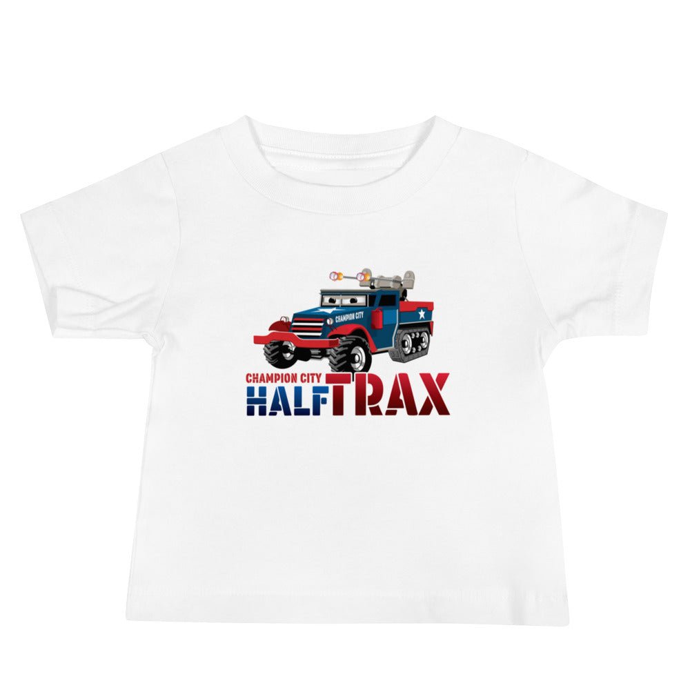 Performance | Baby T-Shirt | Half Trax Baseball | Mascot Logo