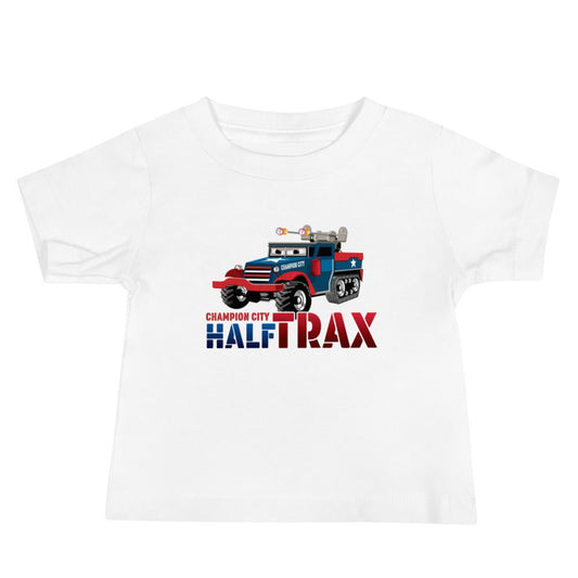 Performance | Baby T-Shirt | Half Trax Baseball | Mascot Logo