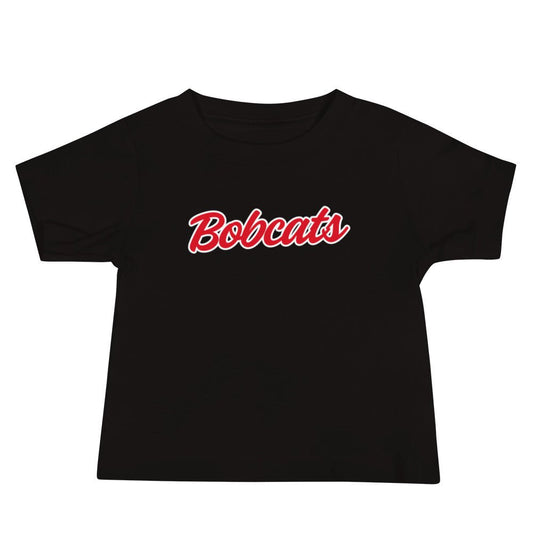 Performance | Baby T-Shirt | Hemingford Bobcats | Script Logo