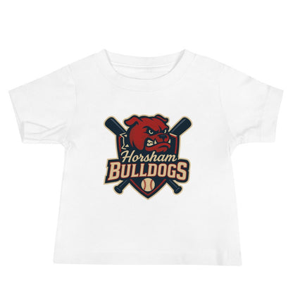 Performance | Baby T-Shirt | Horsham Travel Baseball | Bulldogs Logo