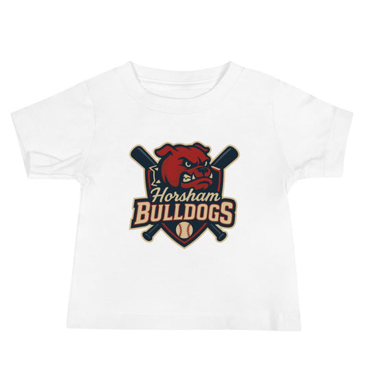 Performance | Baby T-Shirt | Horsham Travel Baseball | Bulldogs Logo