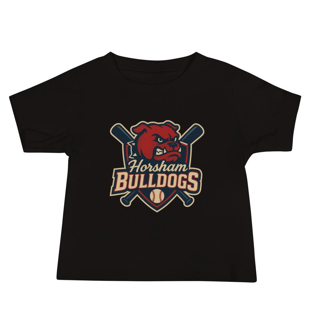 Performance | Baby T-Shirt | Horsham Travel Baseball | Bulldogs Logo