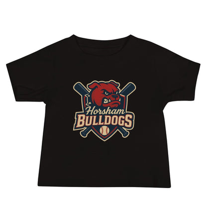 Performance | Baby T-Shirt | Horsham Travel Baseball | Bulldogs Logo