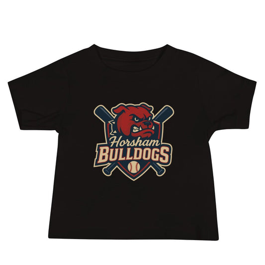 Performance | Baby T-Shirt | Horsham Travel Baseball | Bulldogs Logo