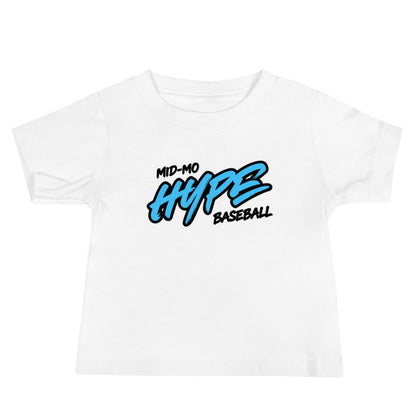 Performance | Baby T-Shirt | Hype Baseball Club | Modern Script Logo
