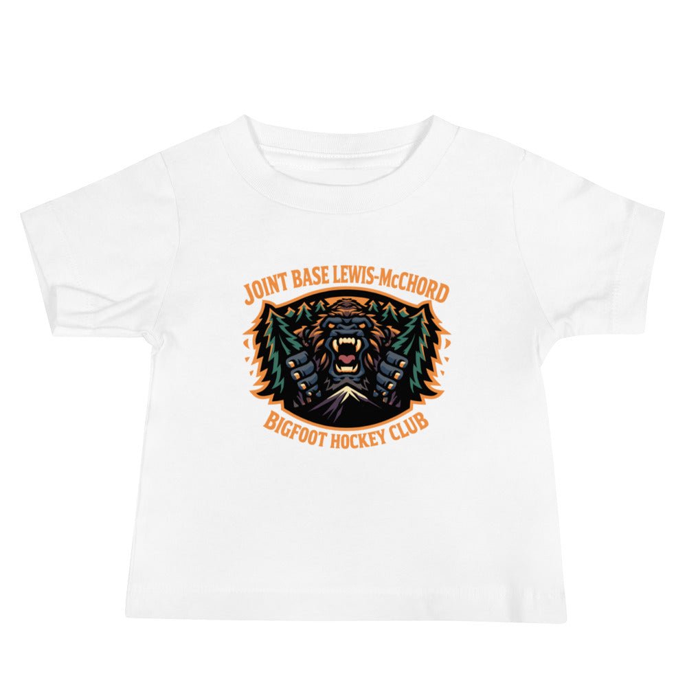 Performance | Baby T-Shirt | JBLM Bigfoot Hockey Team | Mascot Logo
