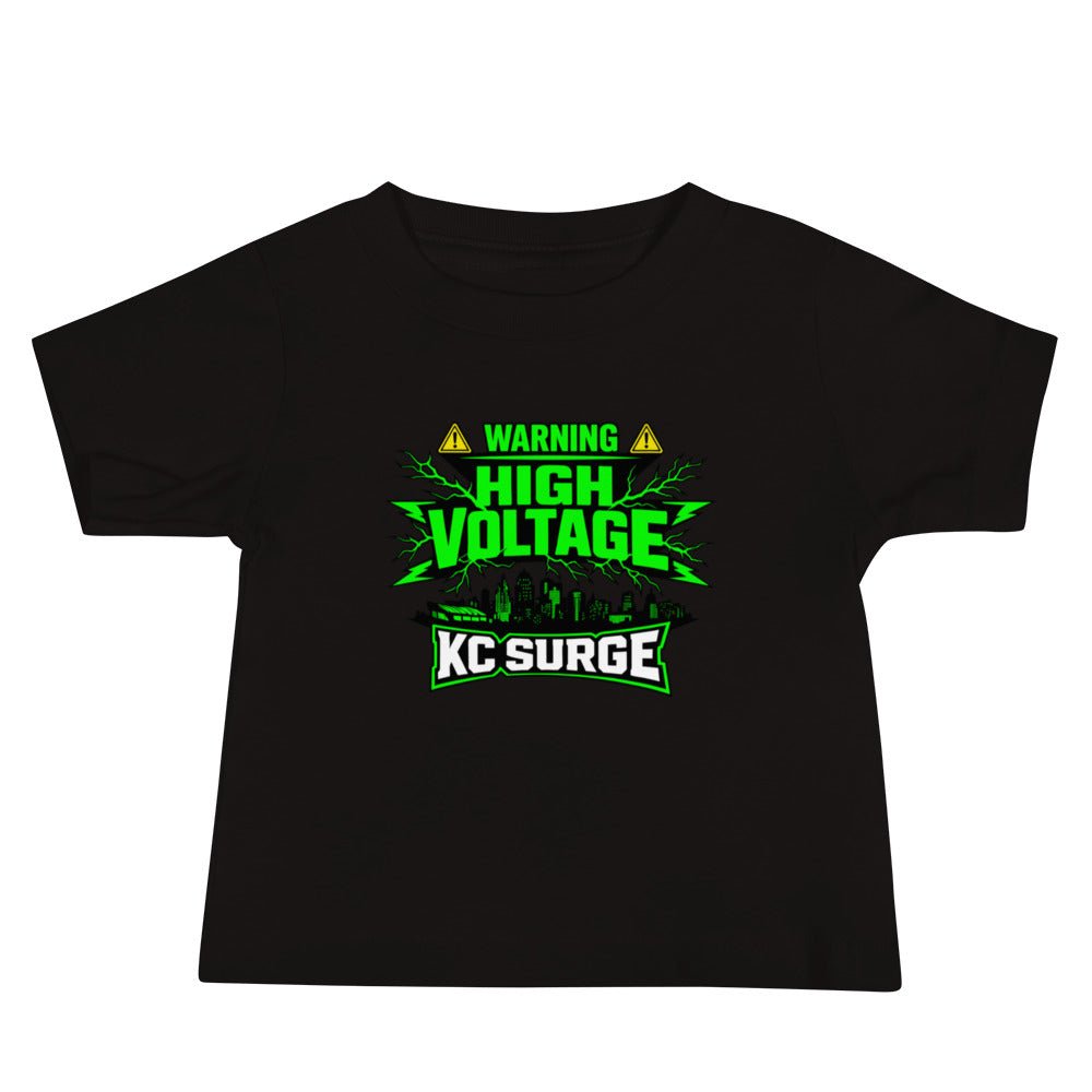 Performance | Baby T-Shirt | Kansas City Surge | High Voltage Logo