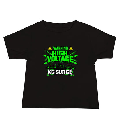 Performance | Baby T-Shirt | Kansas City Surge | High Voltage Logo