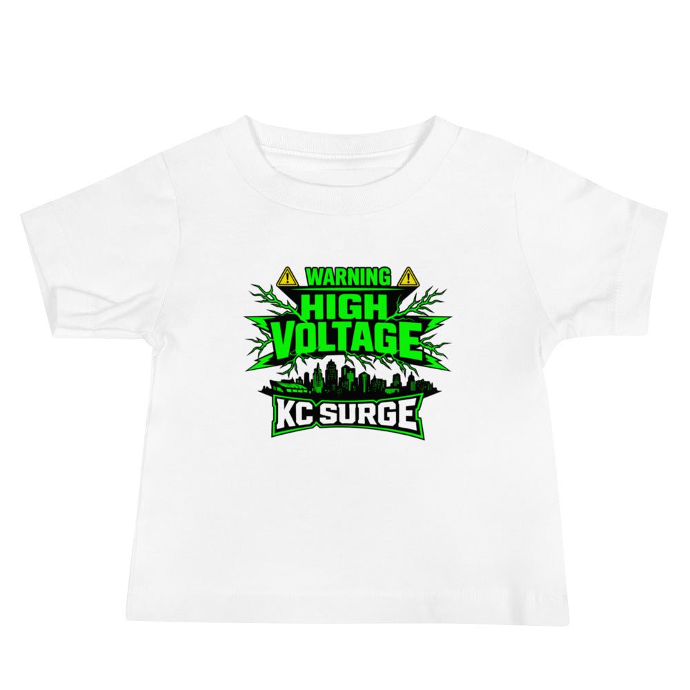 Performance | Baby T-Shirt | Kansas City Surge | High Voltage Logo