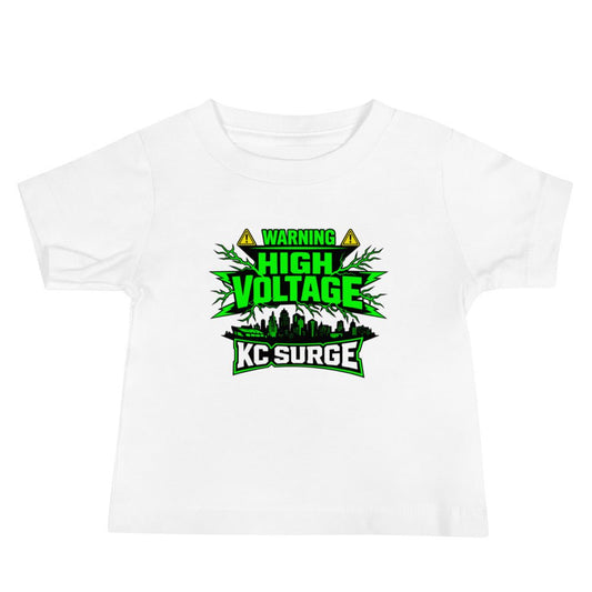 Performance | Baby T-Shirt | Kansas City Surge | High Voltage Logo