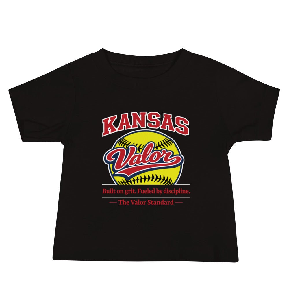 Performance | Baby T-Shirt | Kansas Valor Fan Gear | The Standard Logo