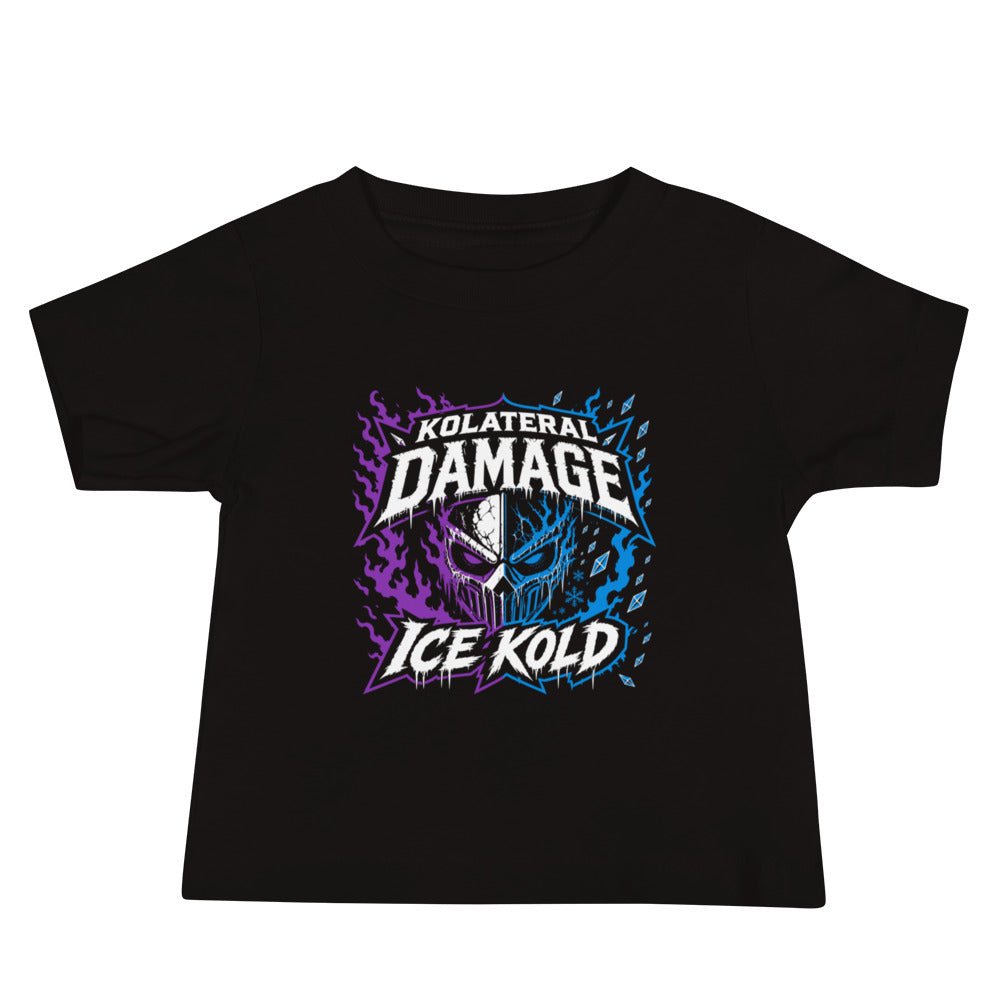 Performance | Baby T-Shirt | Kolateral Damage E-Sports | Ice Kold Crest Logo