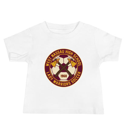 Performance | Baby T-Shirt | Lady Warrior Soccer Booster Club | Lady Warriors Logo