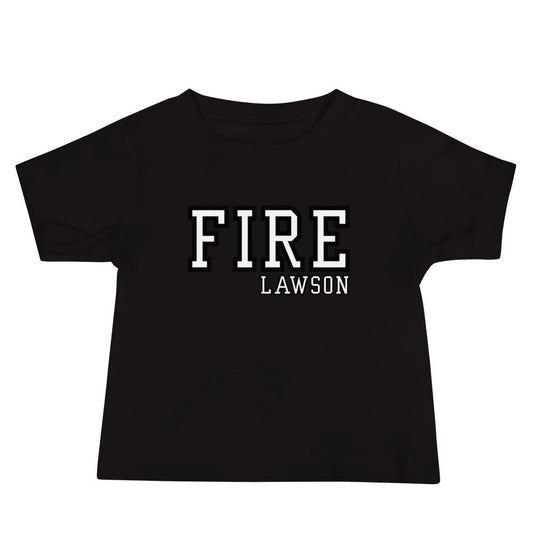 Performance | Baby T-Shirt | Lawson Fire Department | Script Logo
