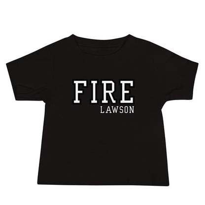 Performance | Baby T-Shirt | Lawson Fire Department | Script Logo