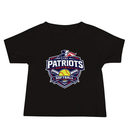 Performance | Baby T-Shirt | LFMS Athletics | Patriots Softball Logo