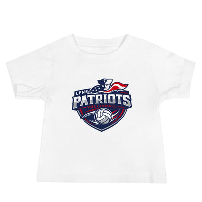 Performance | Baby T-Shirt | LFMS Athletics | Patriots Volleyball Logo