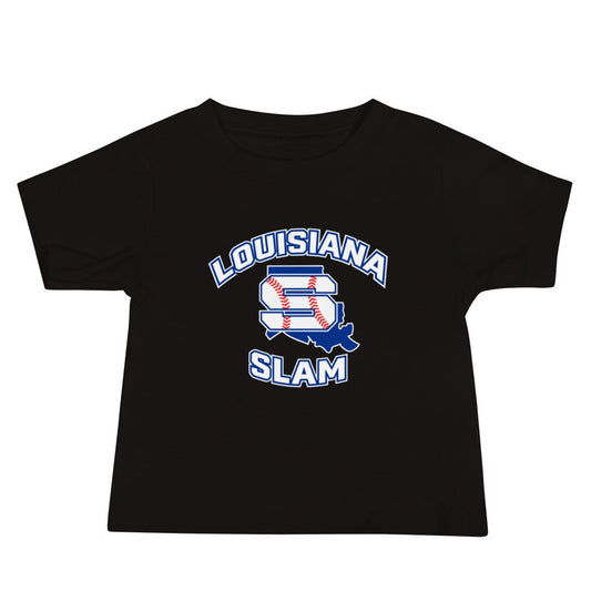 Performance | Baby T-Shirt | Louisiana Slam Baseball | Emblem Logo