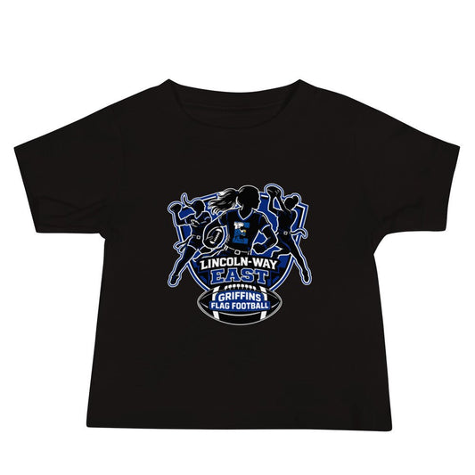 Performance | Baby T-Shirt | LWE Flag Football | Athletics Logo