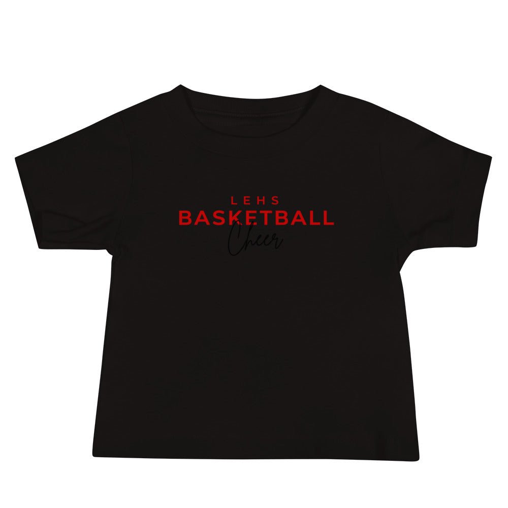 Performance | Baby T-Shirt | Lynn English Cheerleading | Bulldogs Basketball Logo