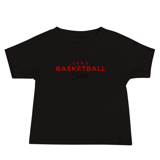 Performance | Baby T-Shirt | Lynn English Cheerleading | Bulldogs Basketball Logo