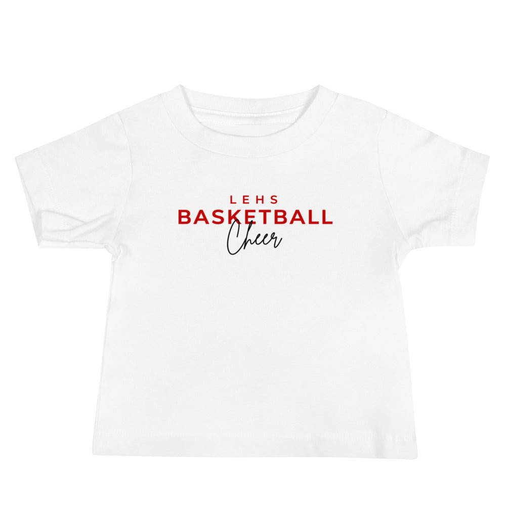 Performance | Baby T-Shirt | Lynn English Cheerleading | Bulldogs Basketball Logo