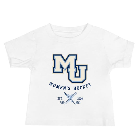 Performance | Baby T-Shirt | Marquette University Women's Hockey | Crest Logo