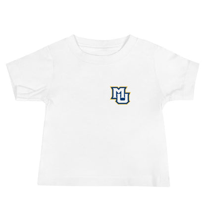 Performance | Baby T-Shirt | Marquette University Women's Hockey | MU Mark Backprint Logo