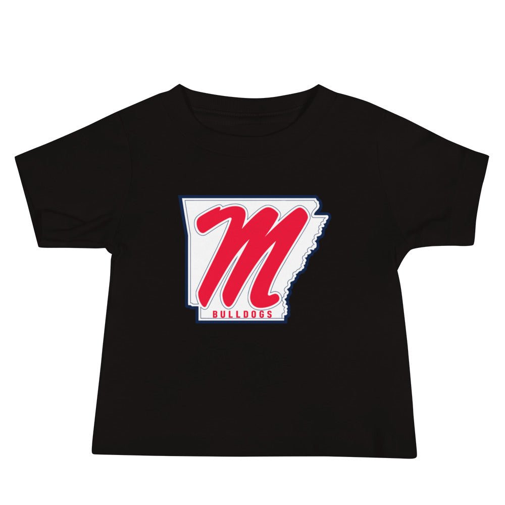 Performance | Baby T-Shirt | Maumelle Bulldogs 2035 | Emblem Logo