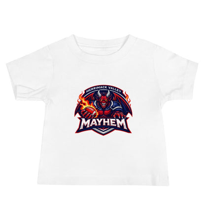 Performance | Baby T-Shirt | Merrimack Valley Mayhem | Overlord Crest Logo