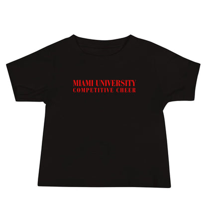 Performance | Baby T-Shirt | Miami University Competitive Cheer Team