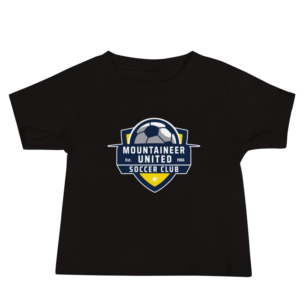 Performance | Baby T-Shirt | Mountaineer United Soccer Club | Alpine Crest Logo