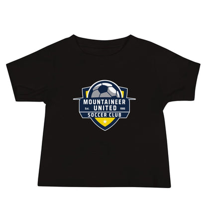 Performance | Baby T-Shirt | Mountaineer United Soccer Club | Alpine Crest Logo