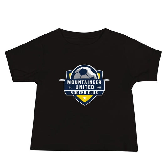 Performance | Baby T-Shirt | Mountaineer United Soccer Club | Alpine Crest Logo