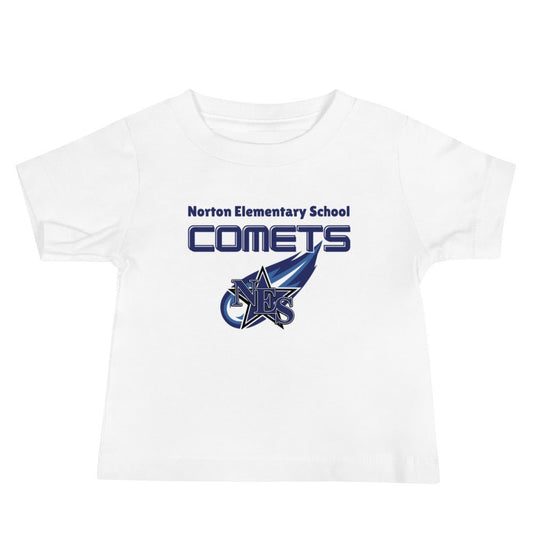 Performance | Baby T-Shirt | Norton Elementary School | Space Script Logo