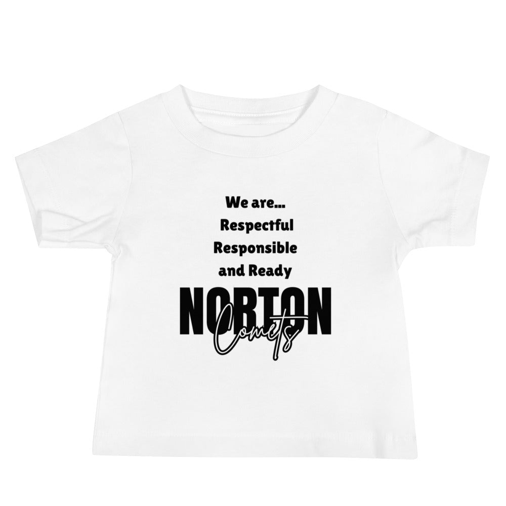 Performance | Baby T-Shirt | Norton Elementary School | We are... Logo