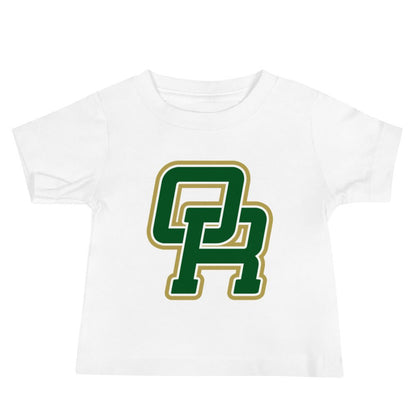 Performance | Baby T-Shirt | Oakridge Flag Football | Varsity Interlock Logo