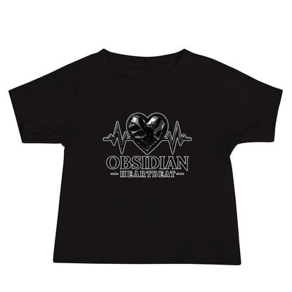 Performance | Baby T-Shirt | Obsidian Heartbeat | Pulse Athletics Logo