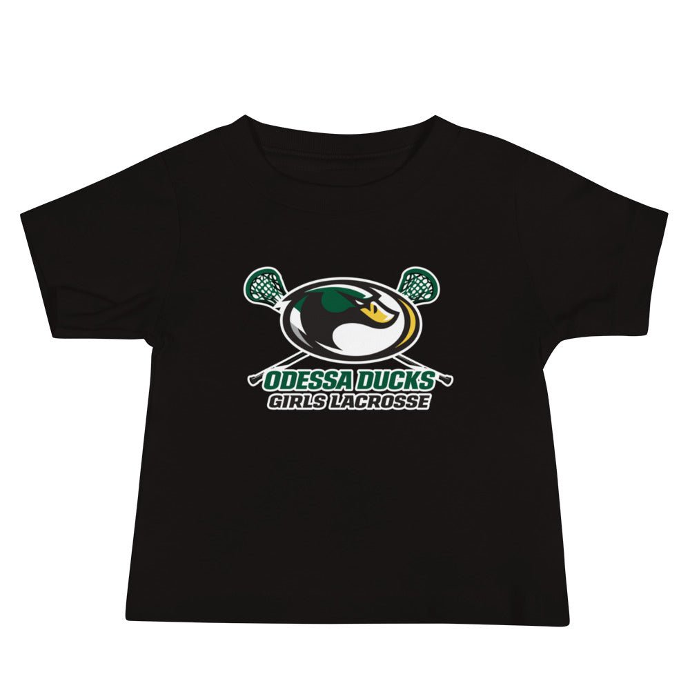 Performance | Baby T-Shirt | Odessa Girls Lacrosse | Duck Sticks Logo